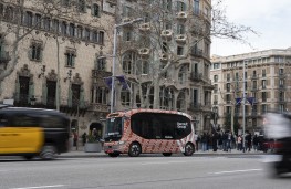 Renault bus in Barcelona, 2025